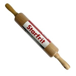 Starfrit Rolling Pin 100% Maple Wood Made in Canada New Sealed